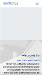 Mobile Screenshot of hhtents.com