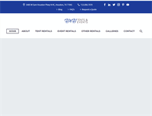 Tablet Screenshot of hhtents.com